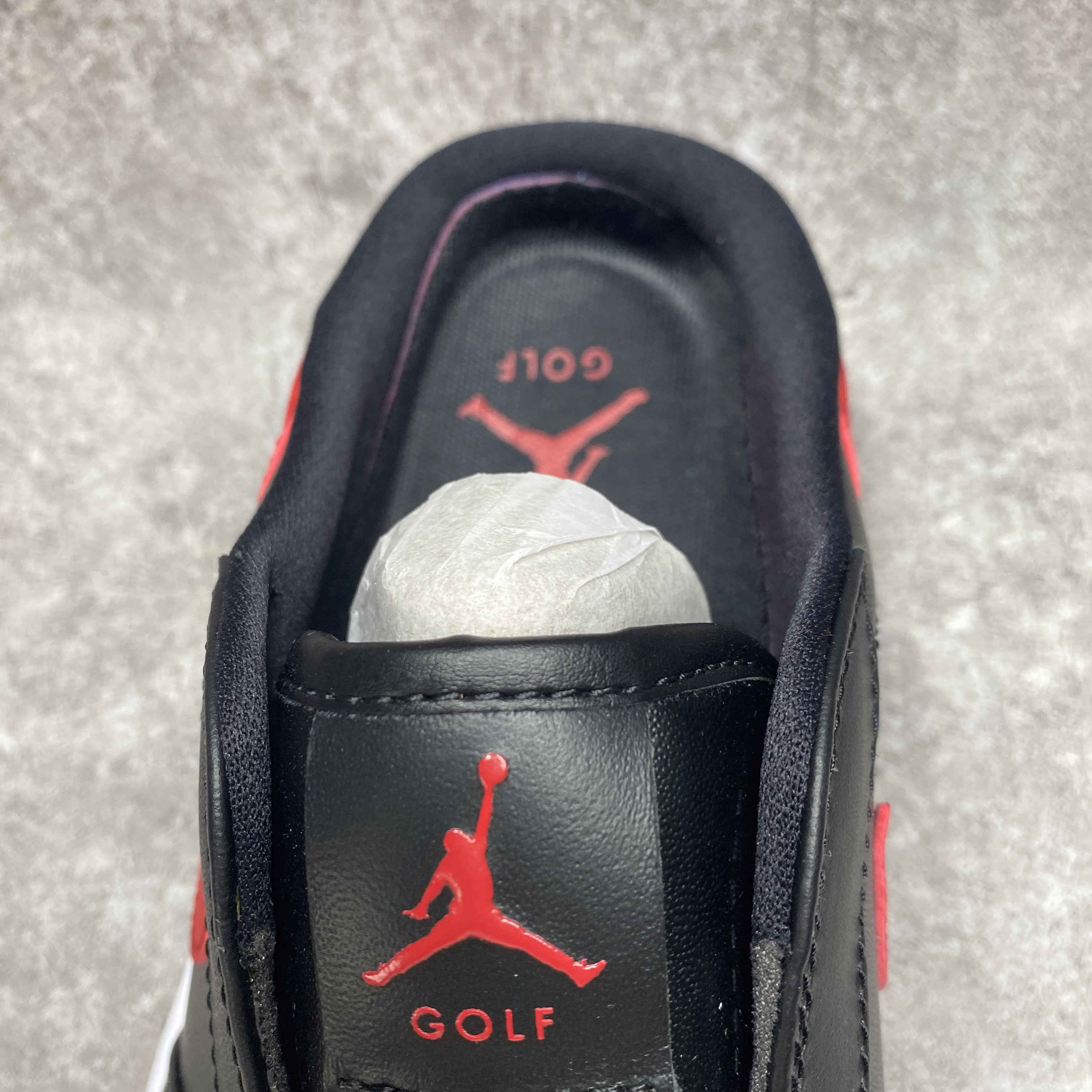 UA Jordan 1 Mule Golf Bred