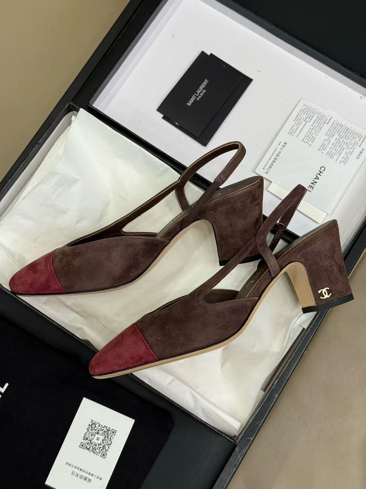 ua Ch*el slingbacks 6.5cm heel