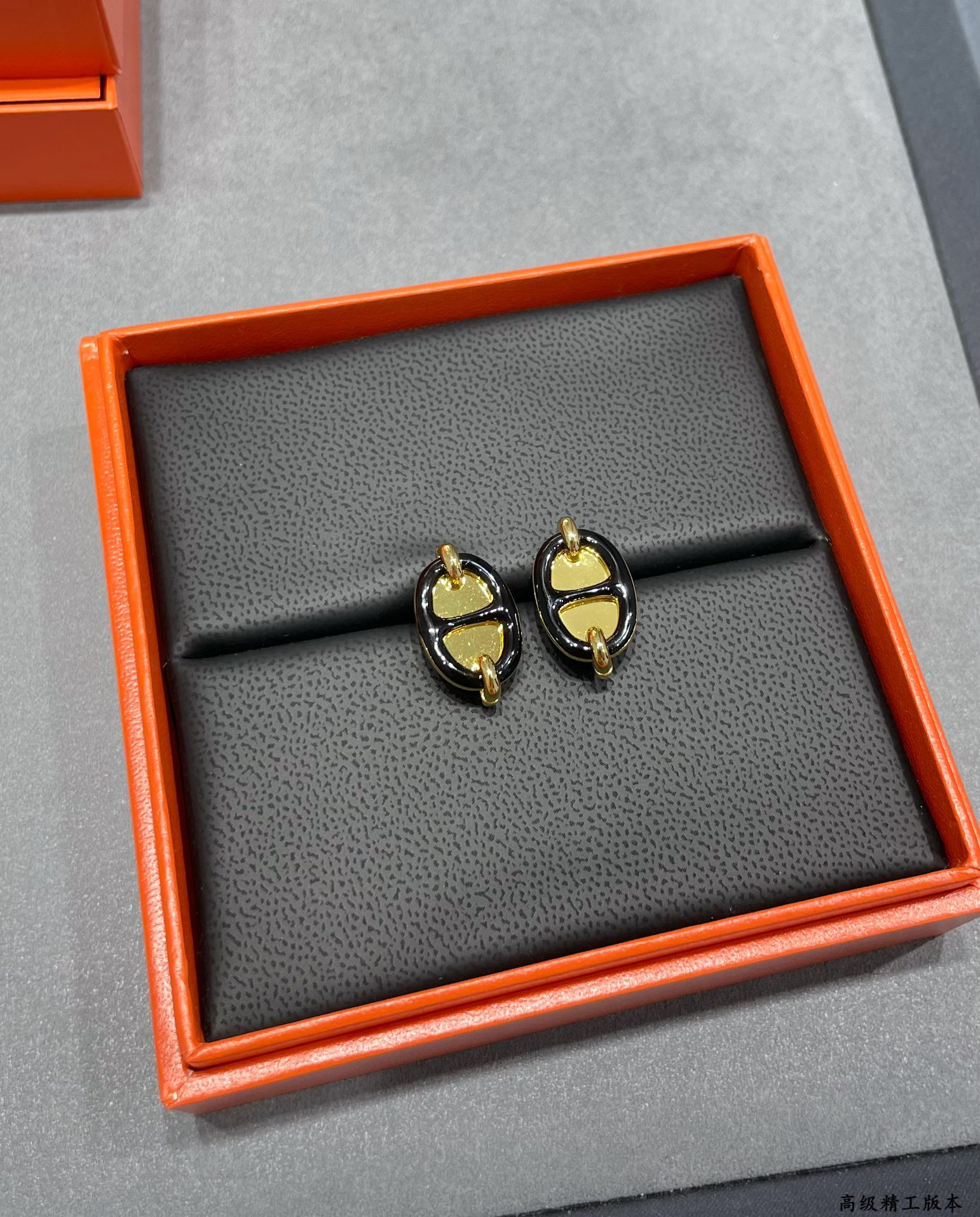 Hermès Mini Maillon Earrings