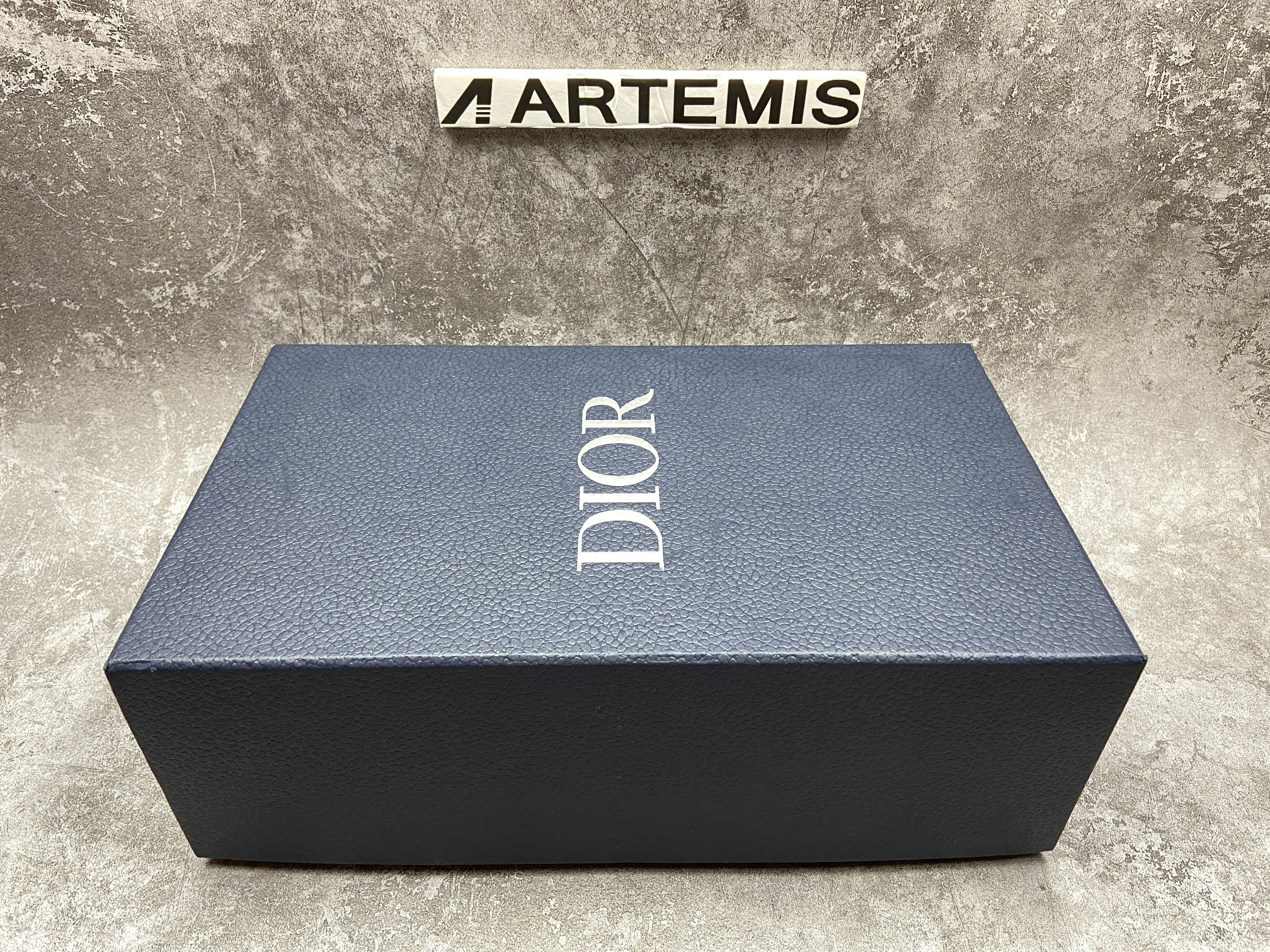 D*or b23 low top red blue oblique