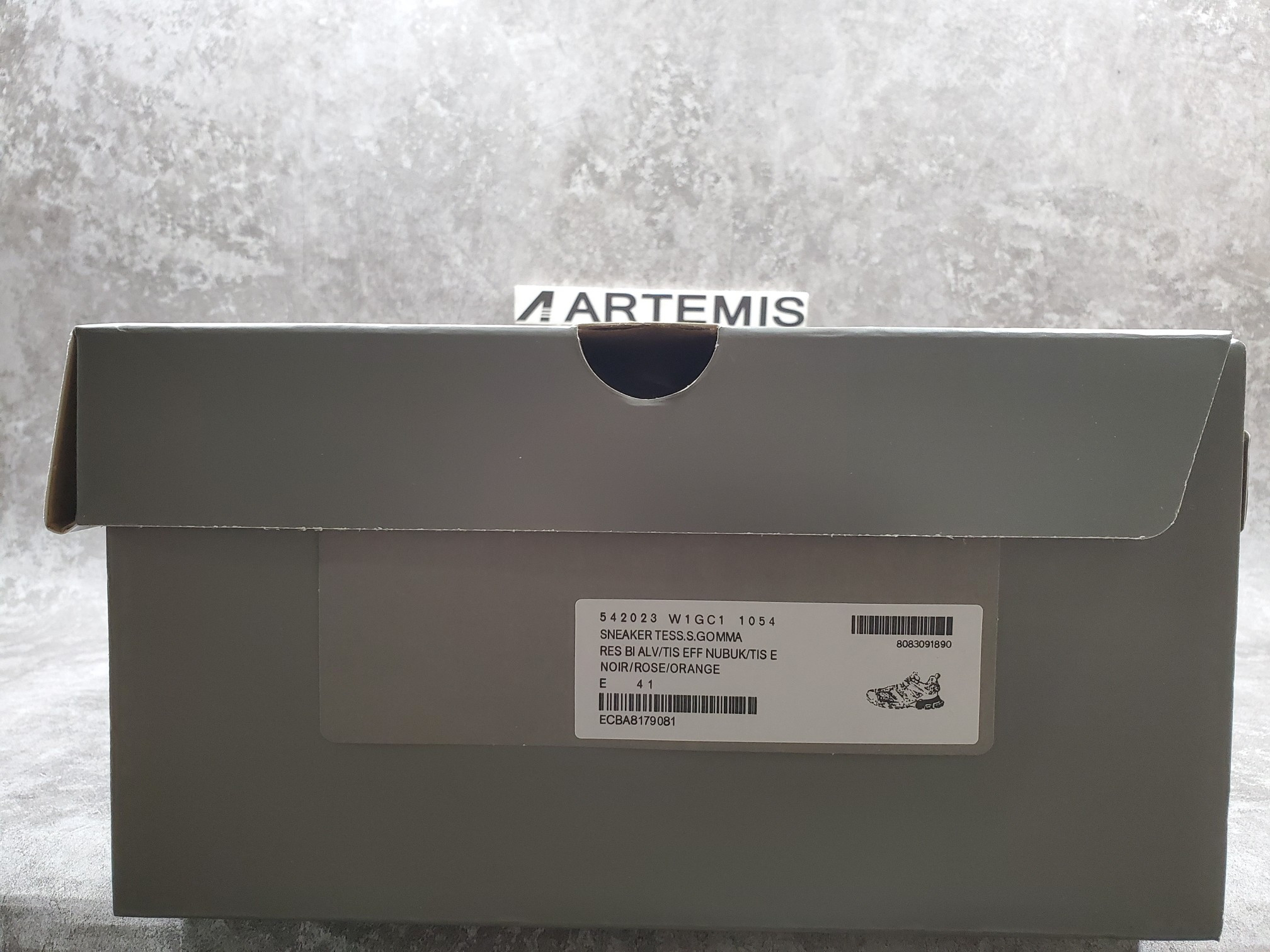 Balenciga Track Trainers Black Orange