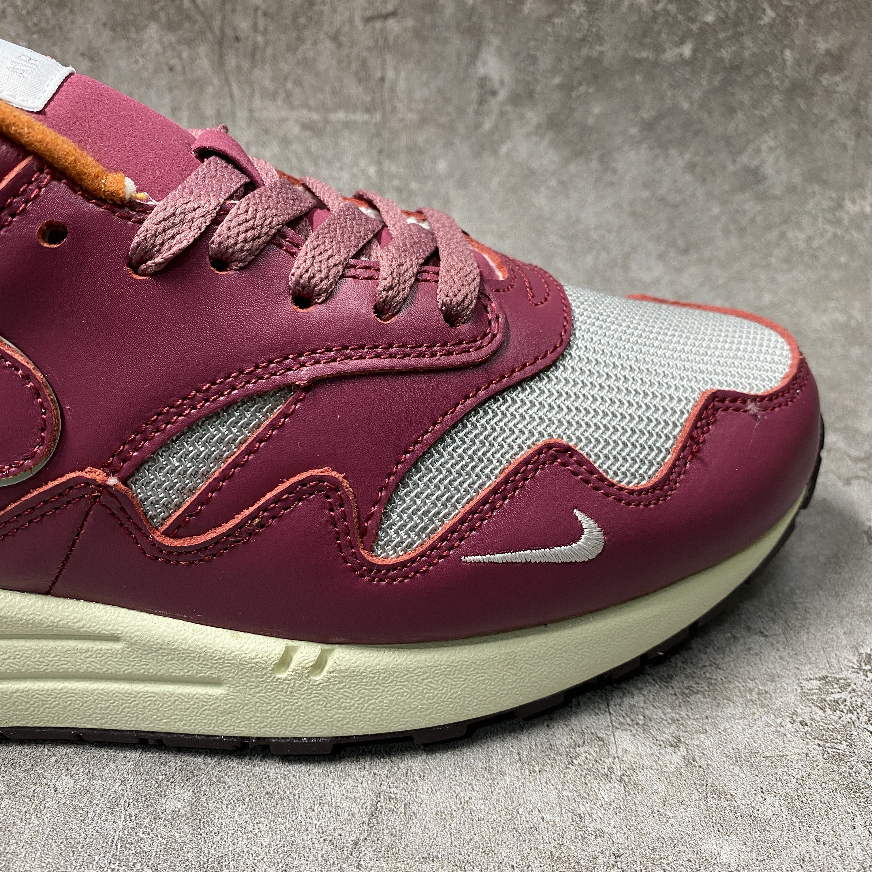Nike Air Max 1 Patta Waves Rush Maroon
