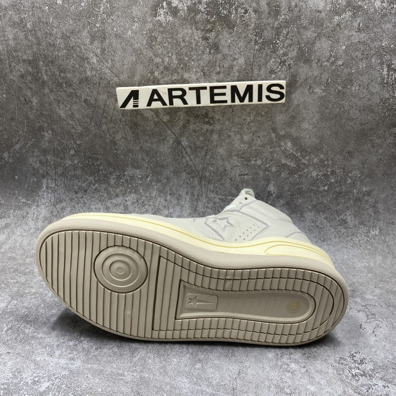 Converse TURBOWPN Mid Rick Owens DRKSHDW Egret