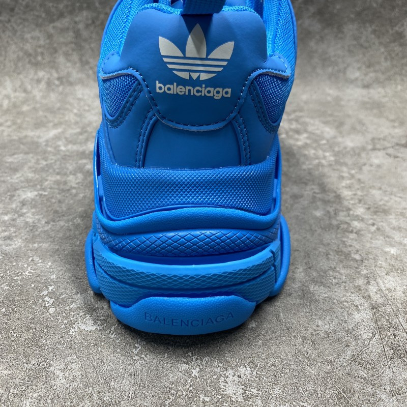 Balenciga x adida Triple S Blue White