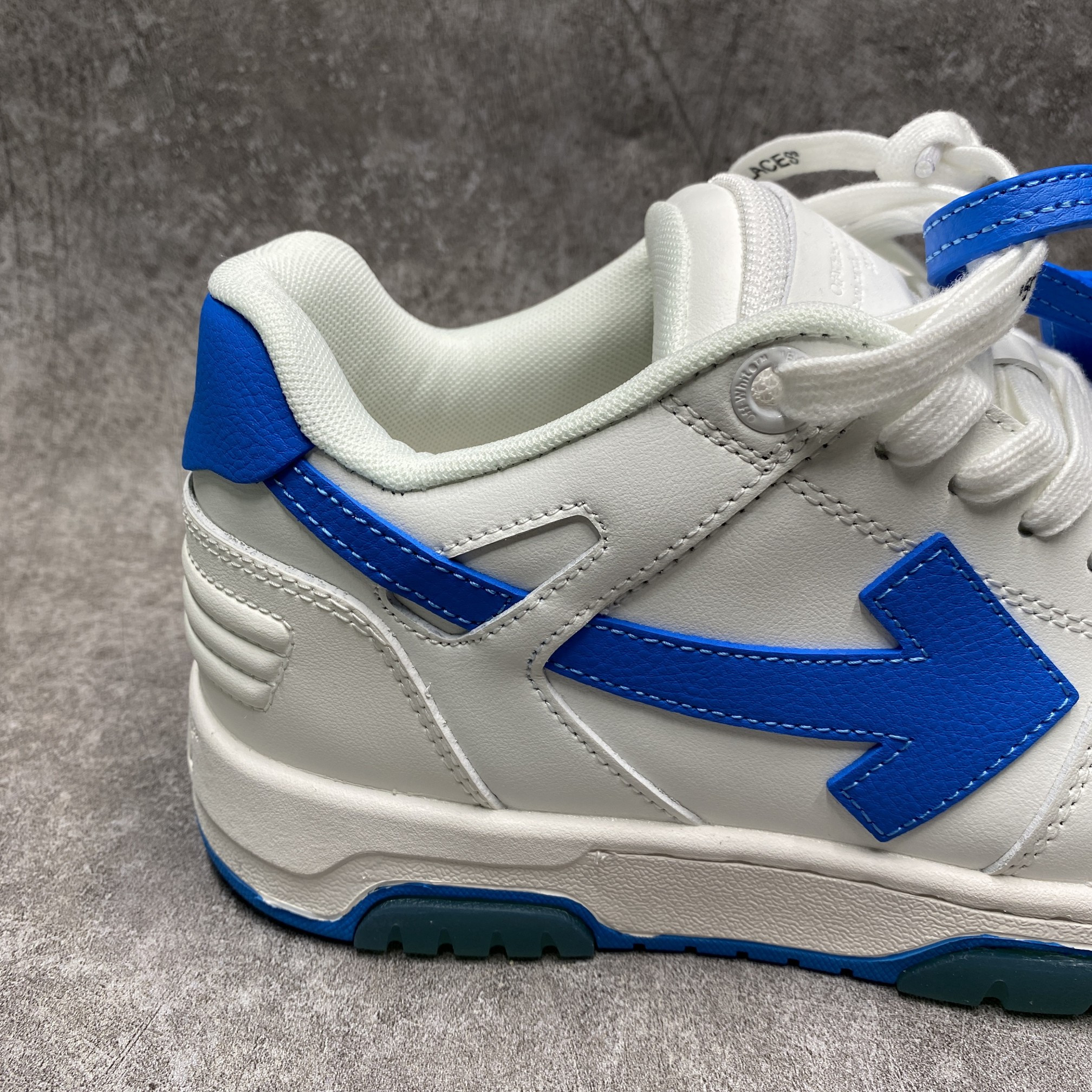 OFF-WHITE Out Of Office OOO Low White Blue