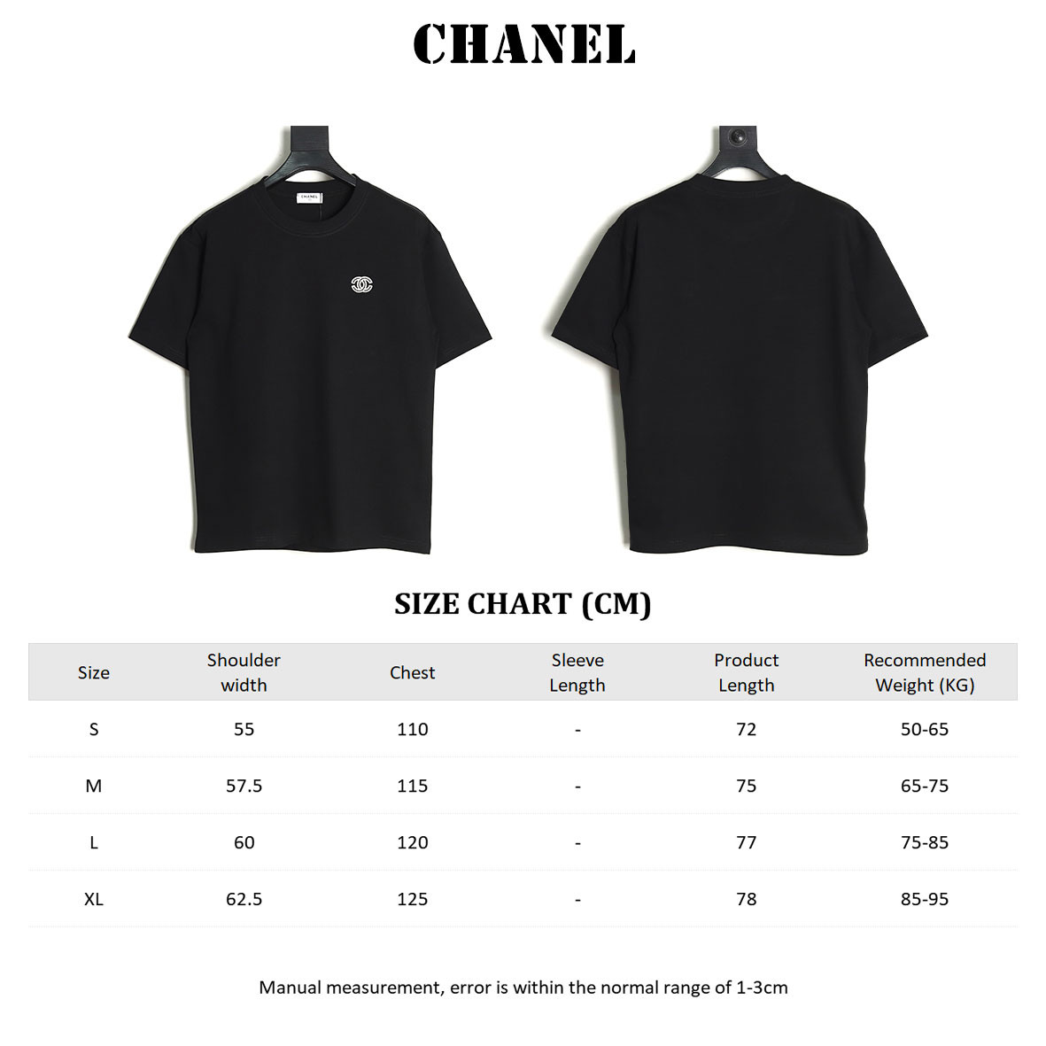 Ch*el 25ss short-sleeved t-shirt