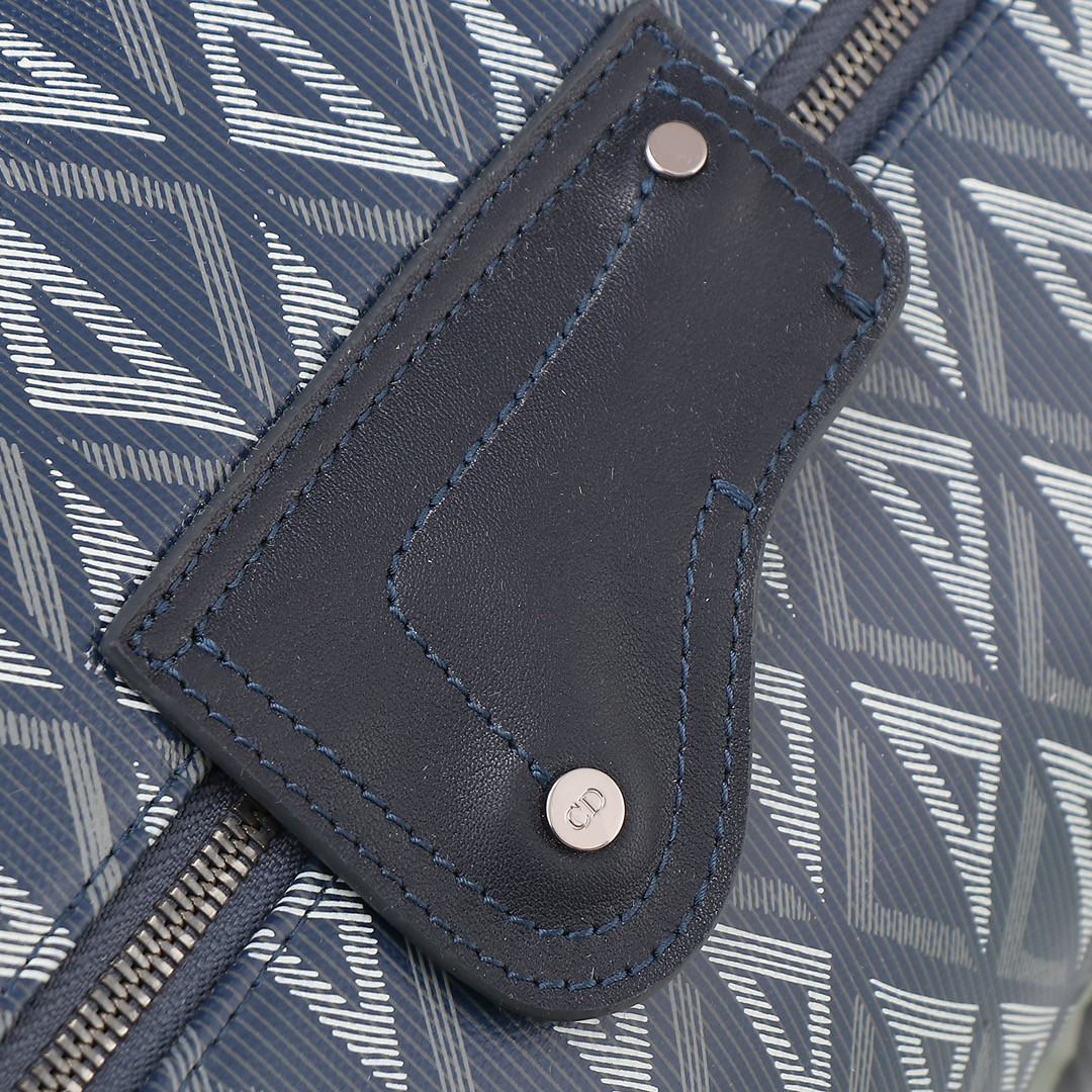 D*or lingot bag blue 50 x 25 x 21.5 cm