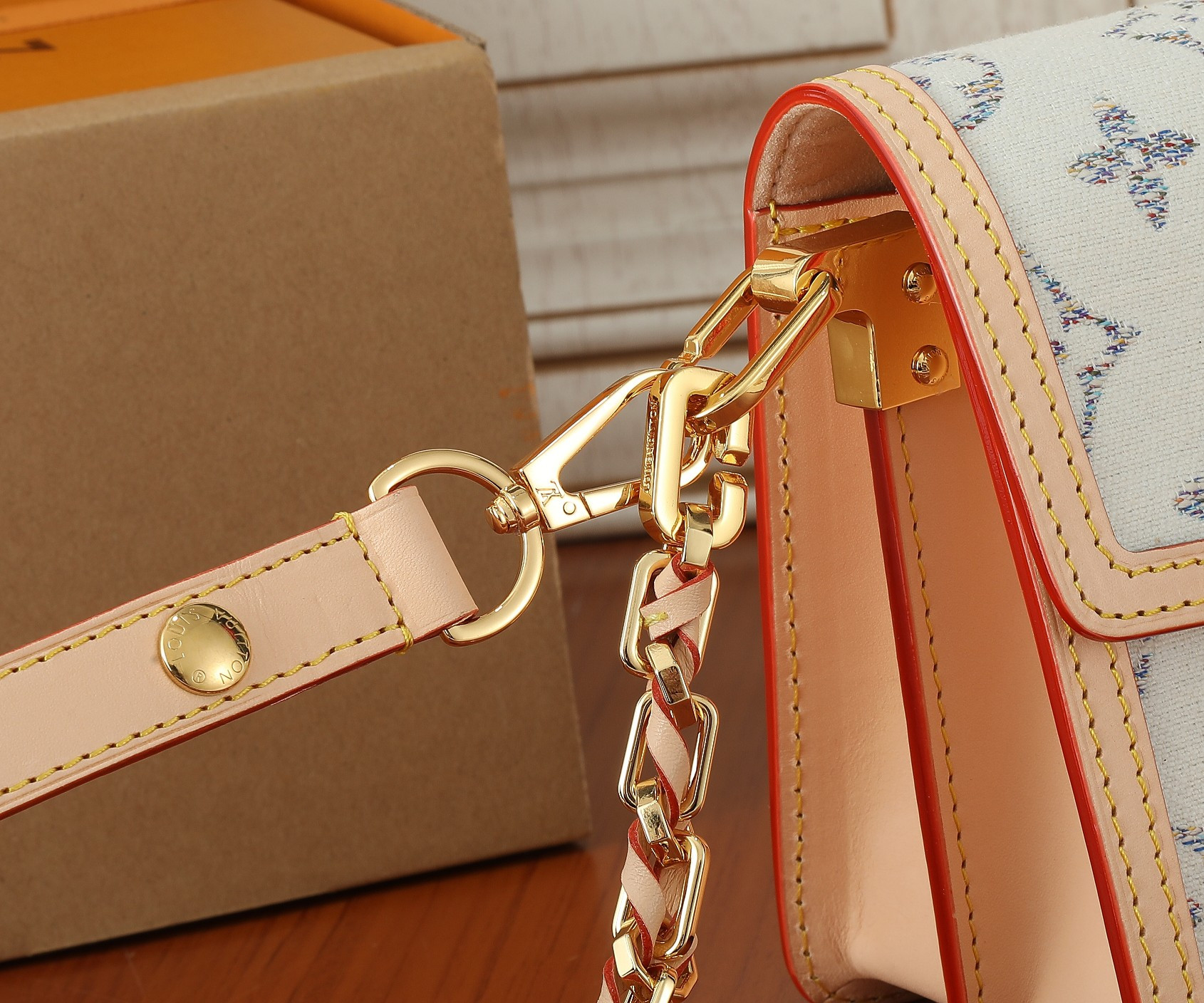 LV Mini Dauphine M24841 7.9 x 5.9 x 3.5 inches