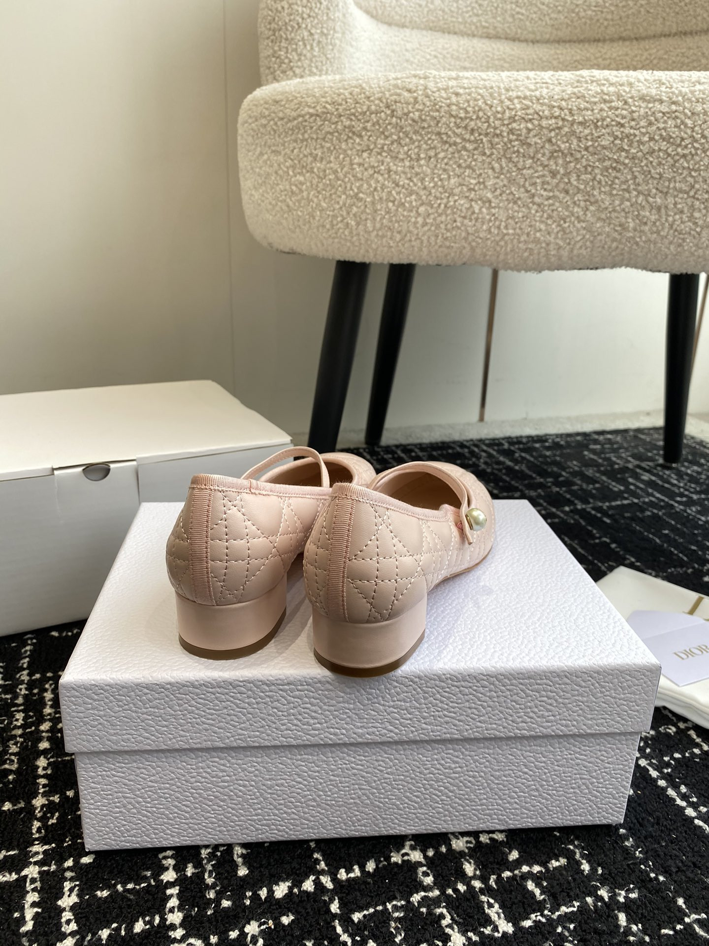 ua D*or ballet pump rose