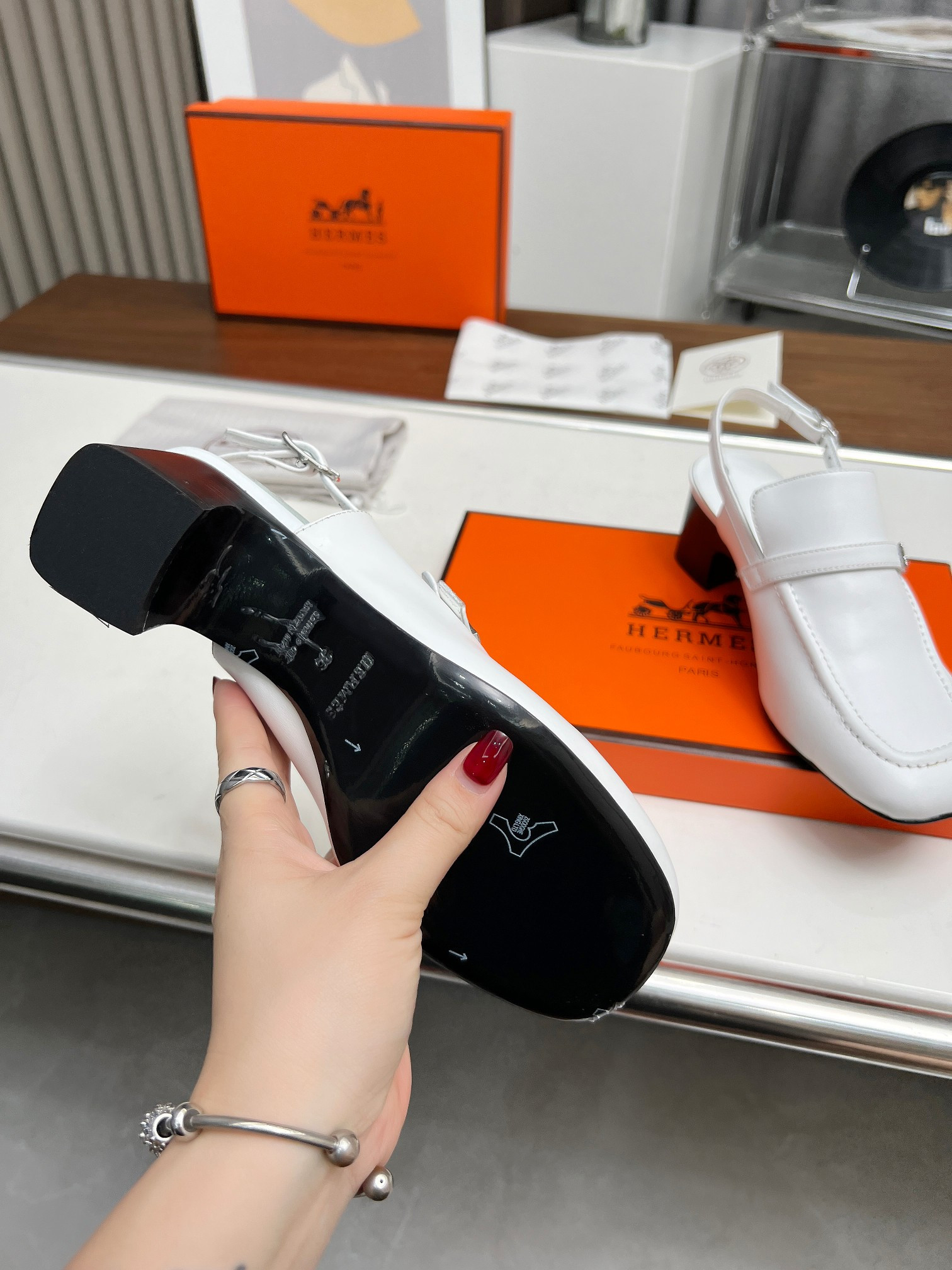 UA Hermès Infinie 50 Pump