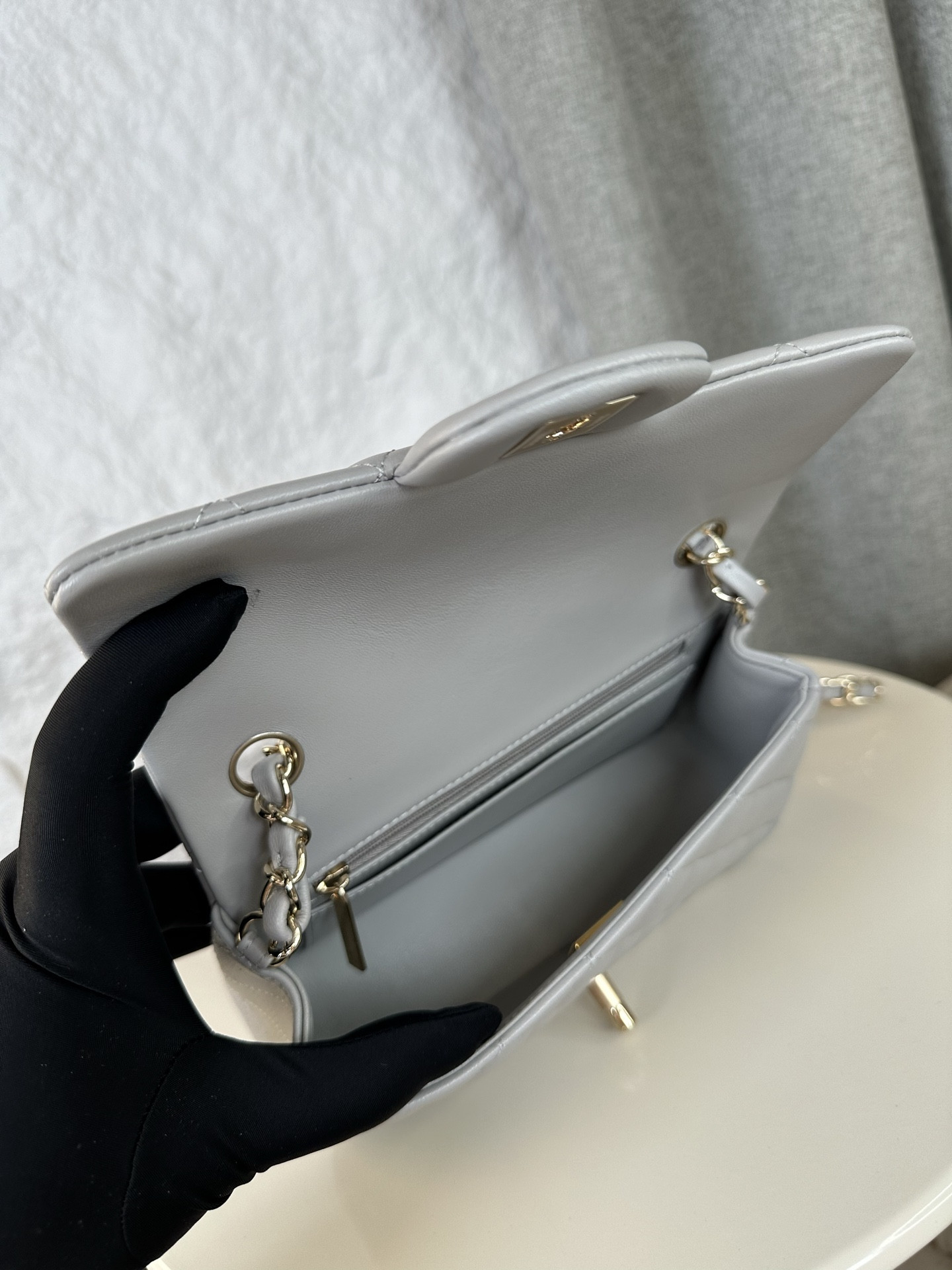 Ch*el mini flap bag 20x12x6cm