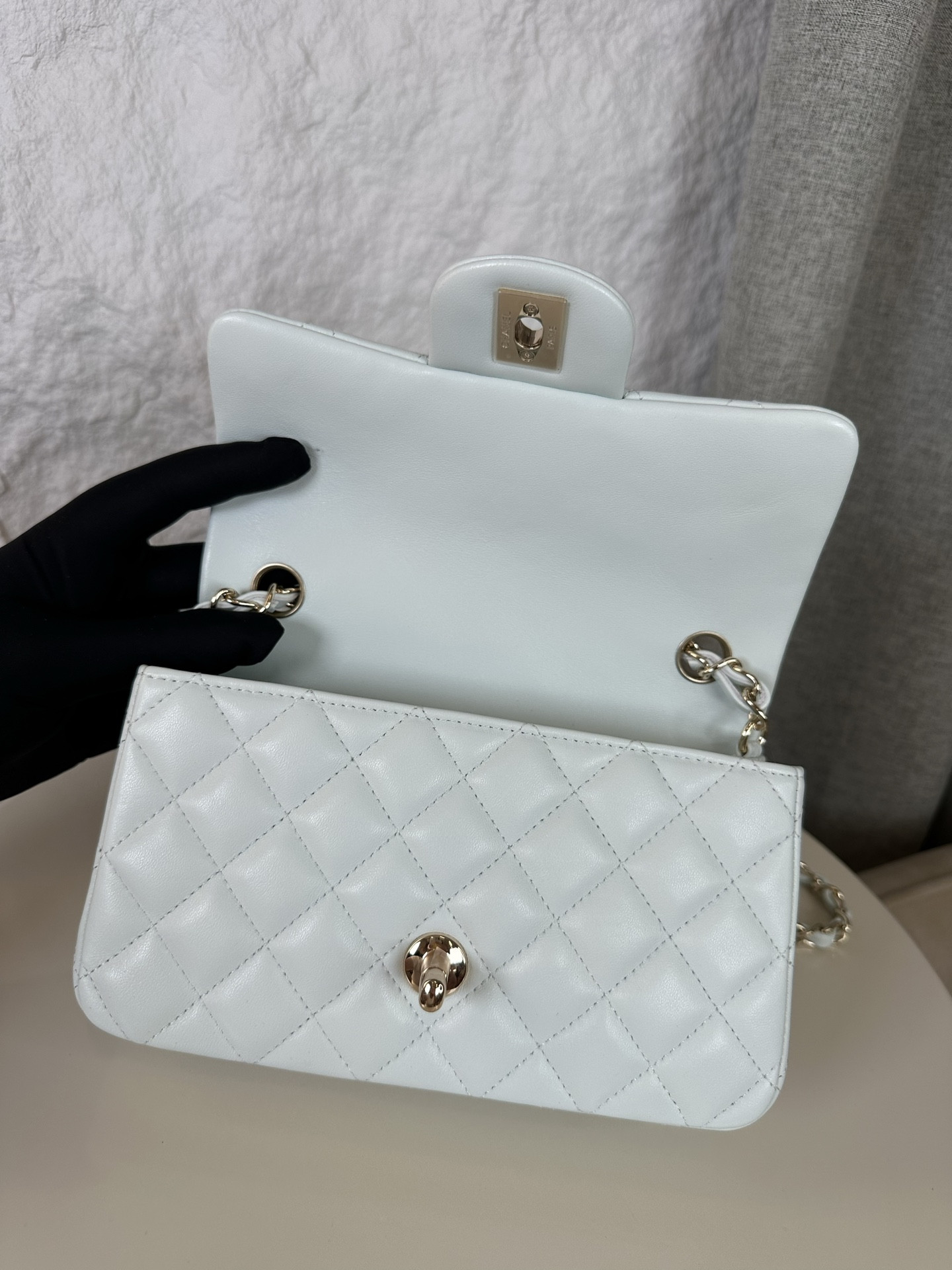 Ch*el mini flap bag 20x12x6cm